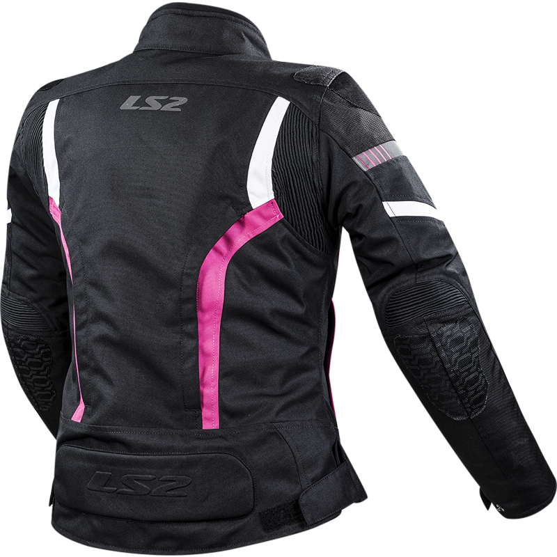 LS2 Gate Motorradjacke - Schwarz Pink