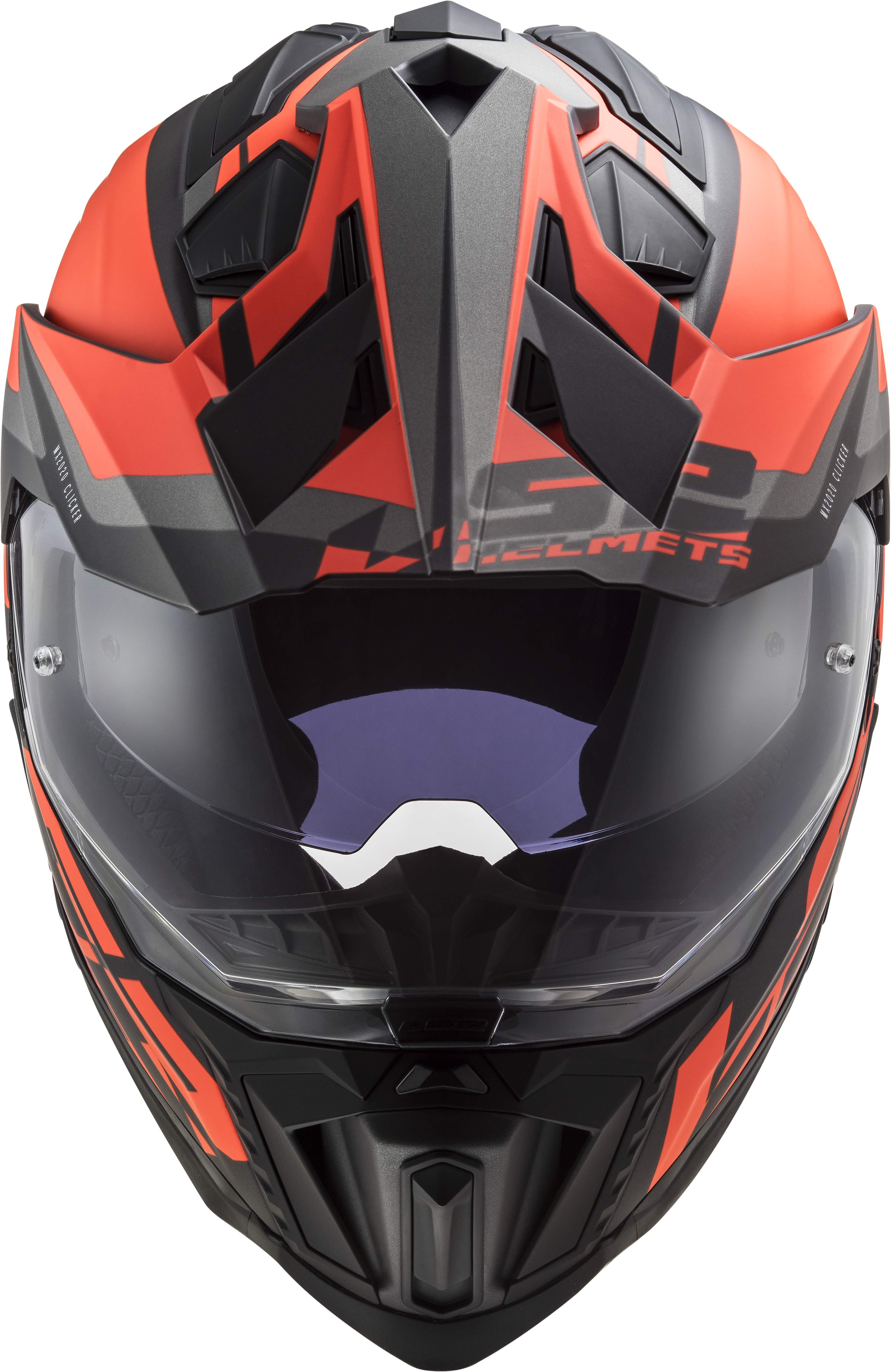 EXPLORER ALTER MATT BLACK FLUO ORANGE MX701
