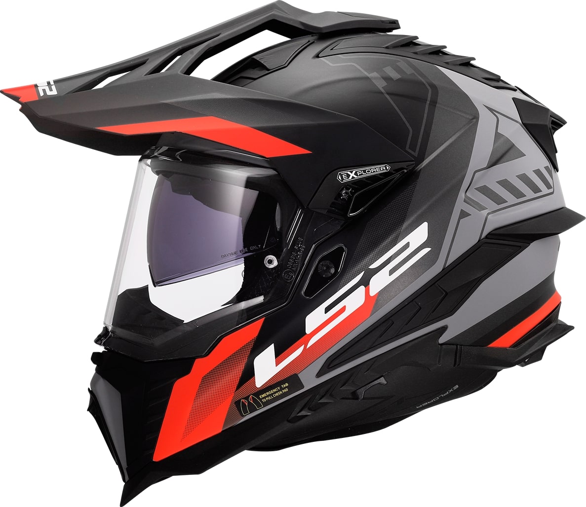 EXPLORER HEXA BLACK RED GREY MX701