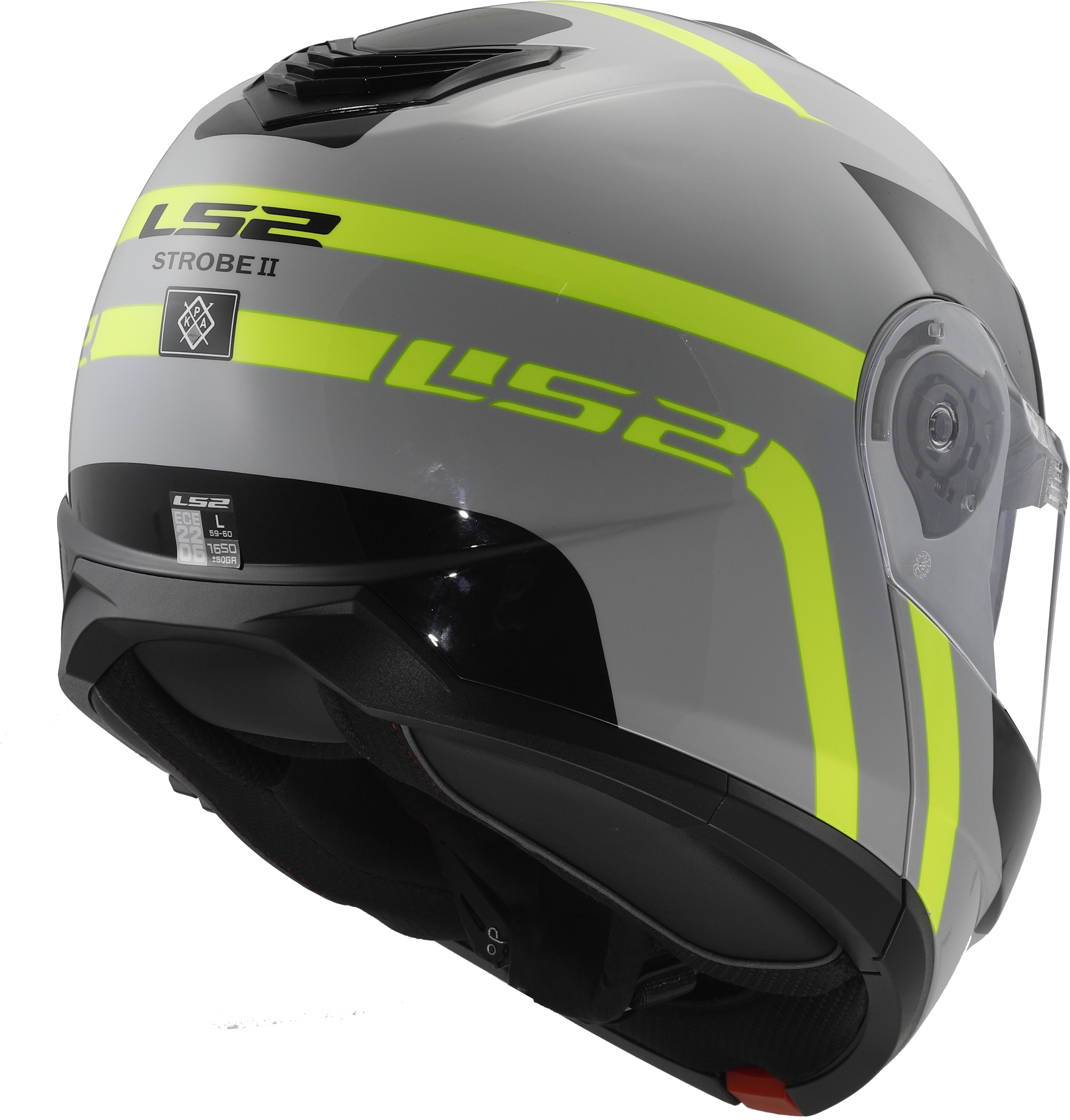 STROBE II AUTOX GLOSS GREY H-V YELLOW