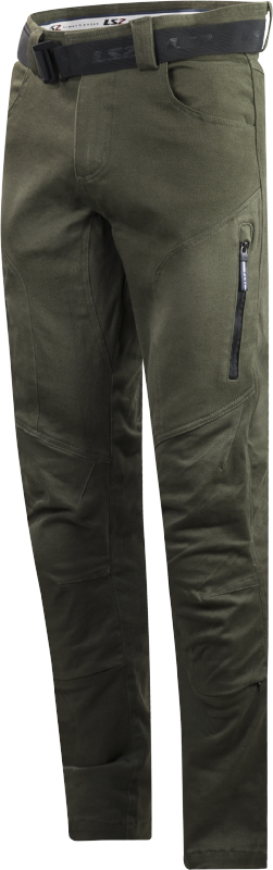 LS2 Straight Motorradhose - Olive Grün
