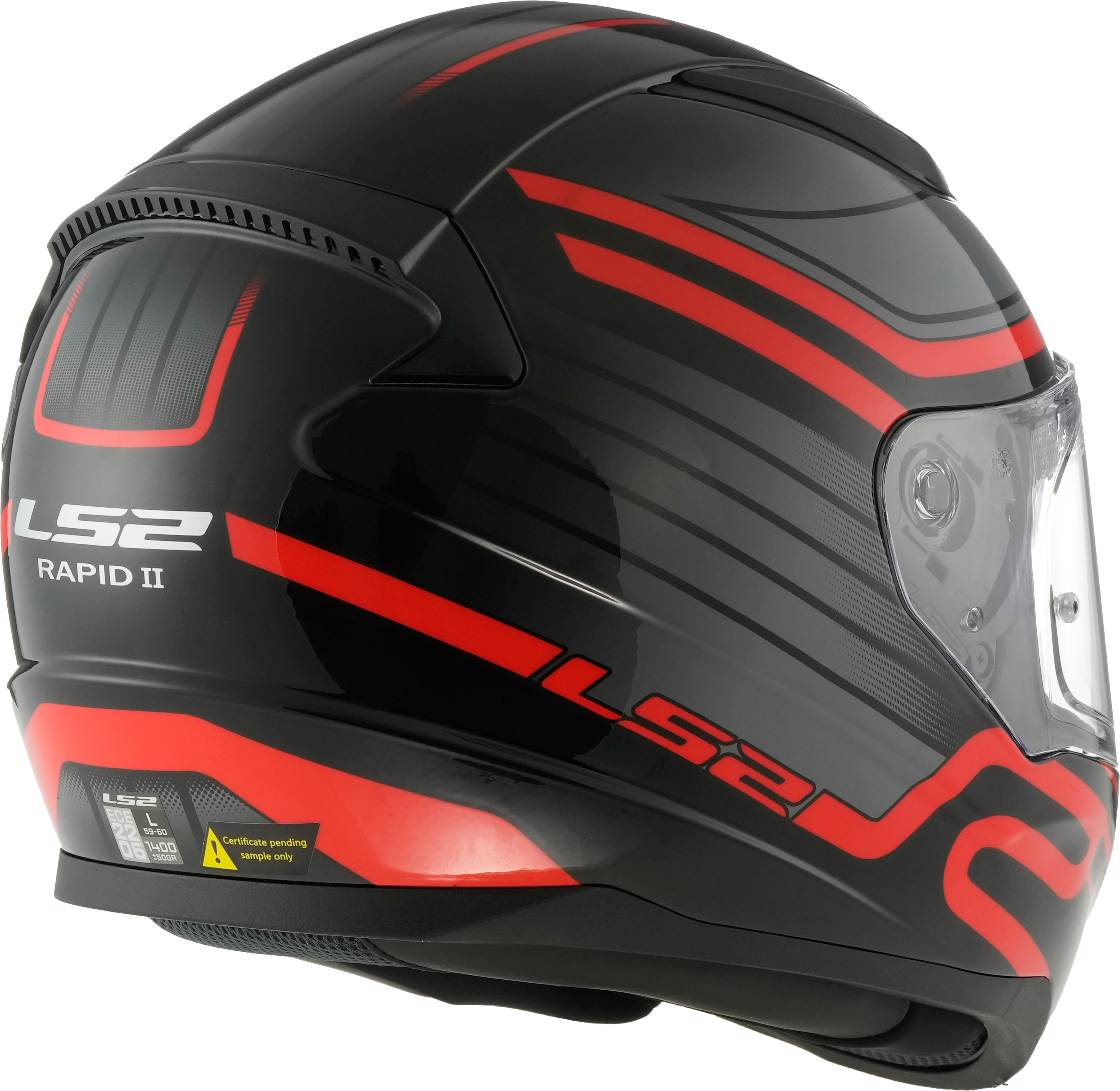 RAPID II CIRCUIT GLOSS BLACK RED