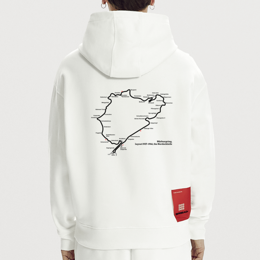 Nordschleife - Heavyweight Oversized Organic Hoodie