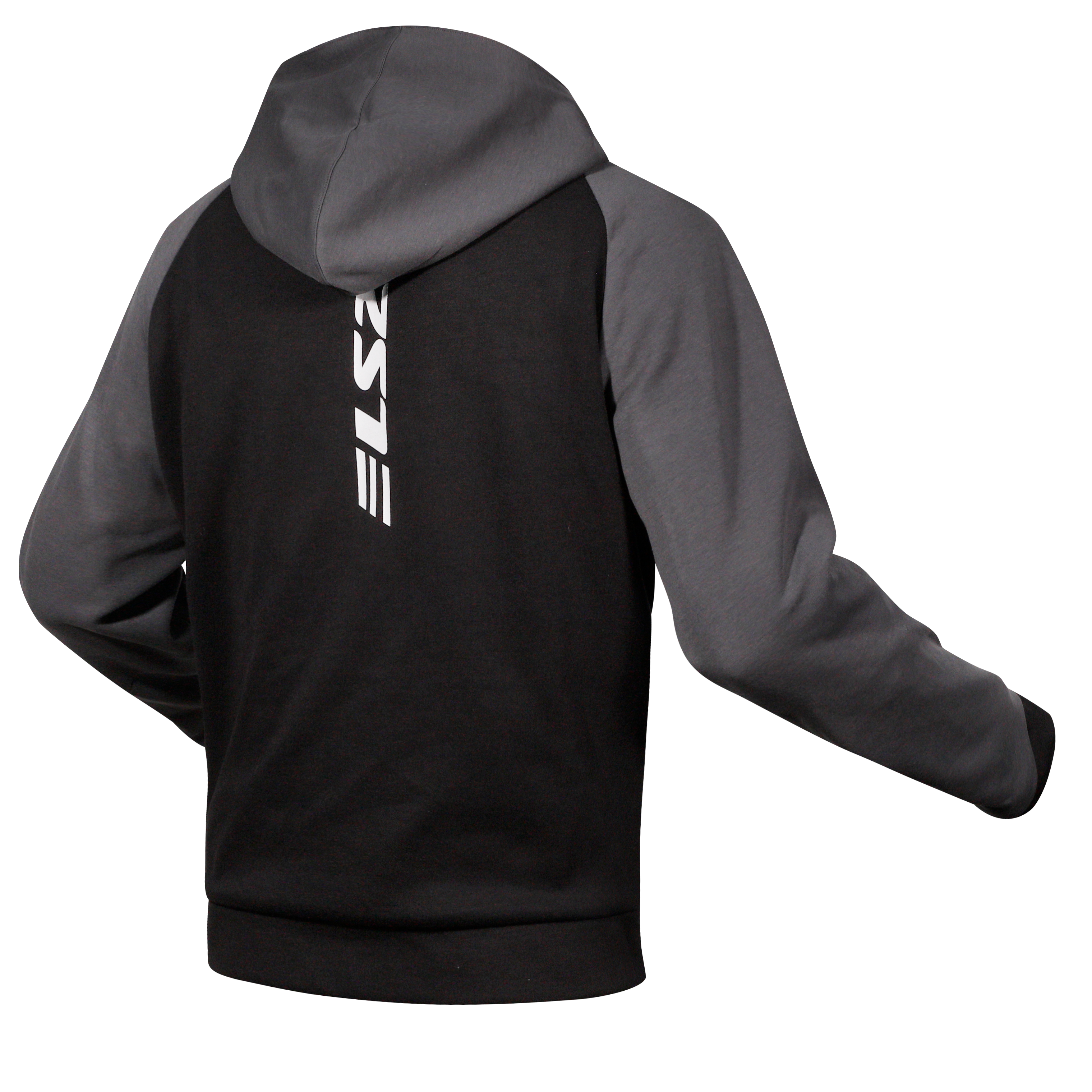 LS2 Throttle Motorradjacke - Schwarz dunkel Grau