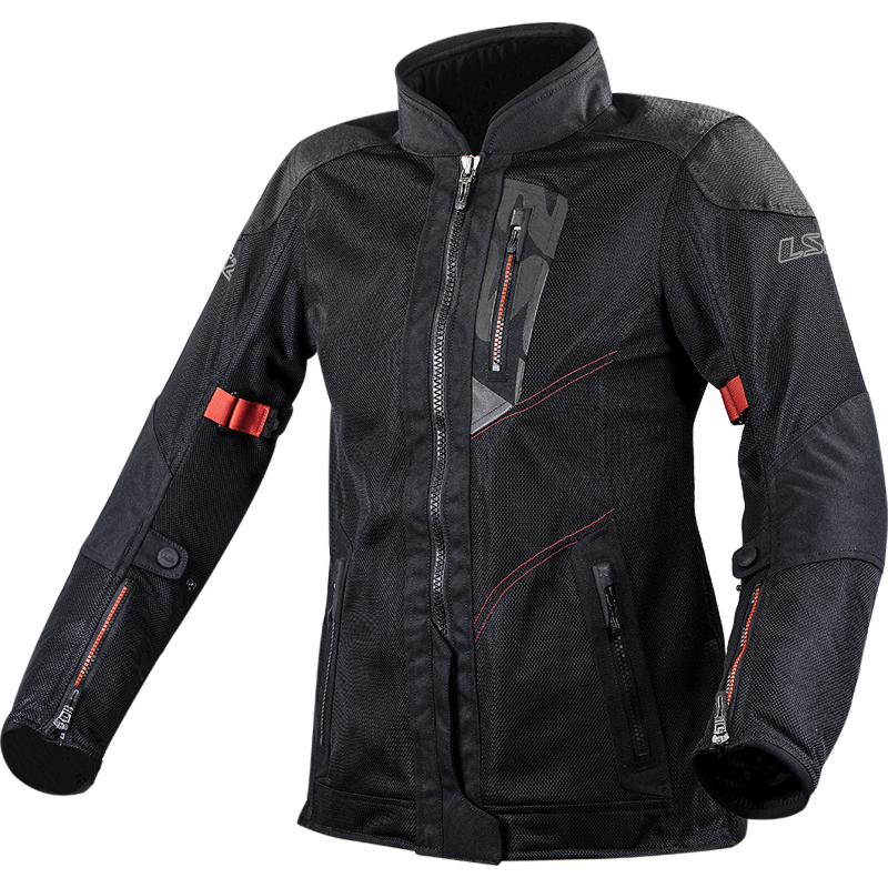 LS2 Alba Motorradjacke - Schwarz