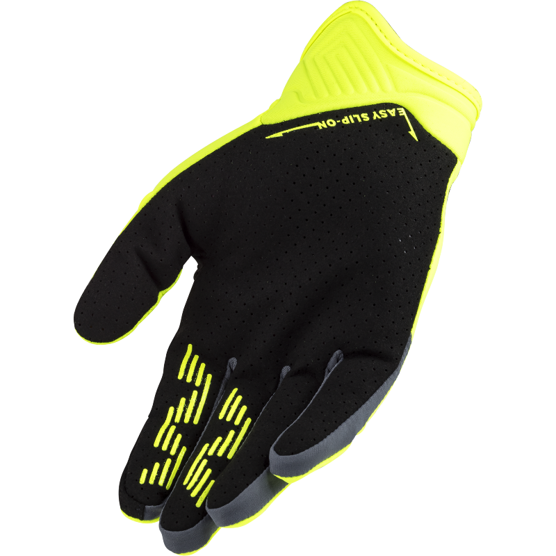 LS2 Bend Motorradhandschuhe - H-V Gelb Grau