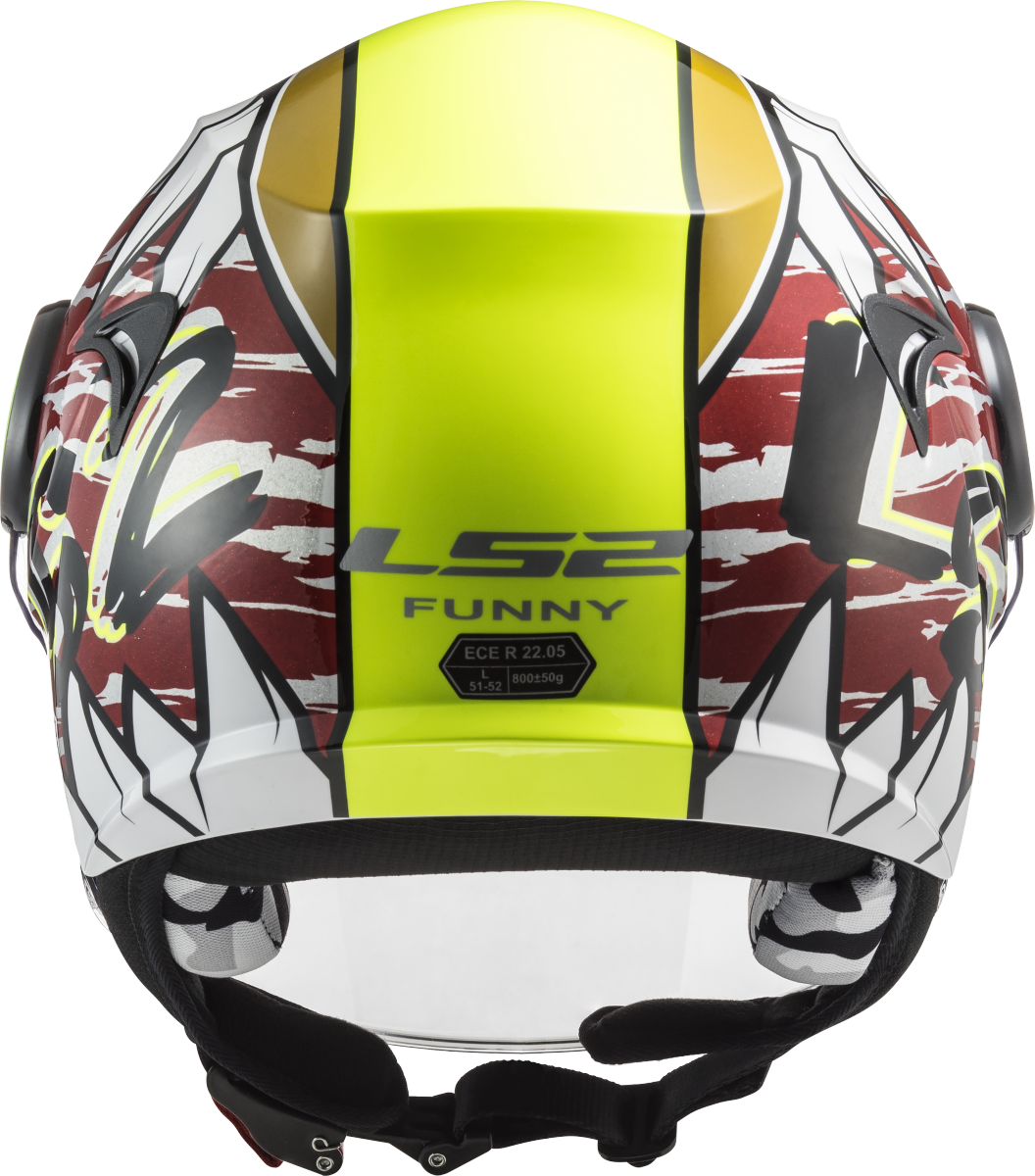 FUNNY CRUNCH GLOSS WHITE H-V YELLOW