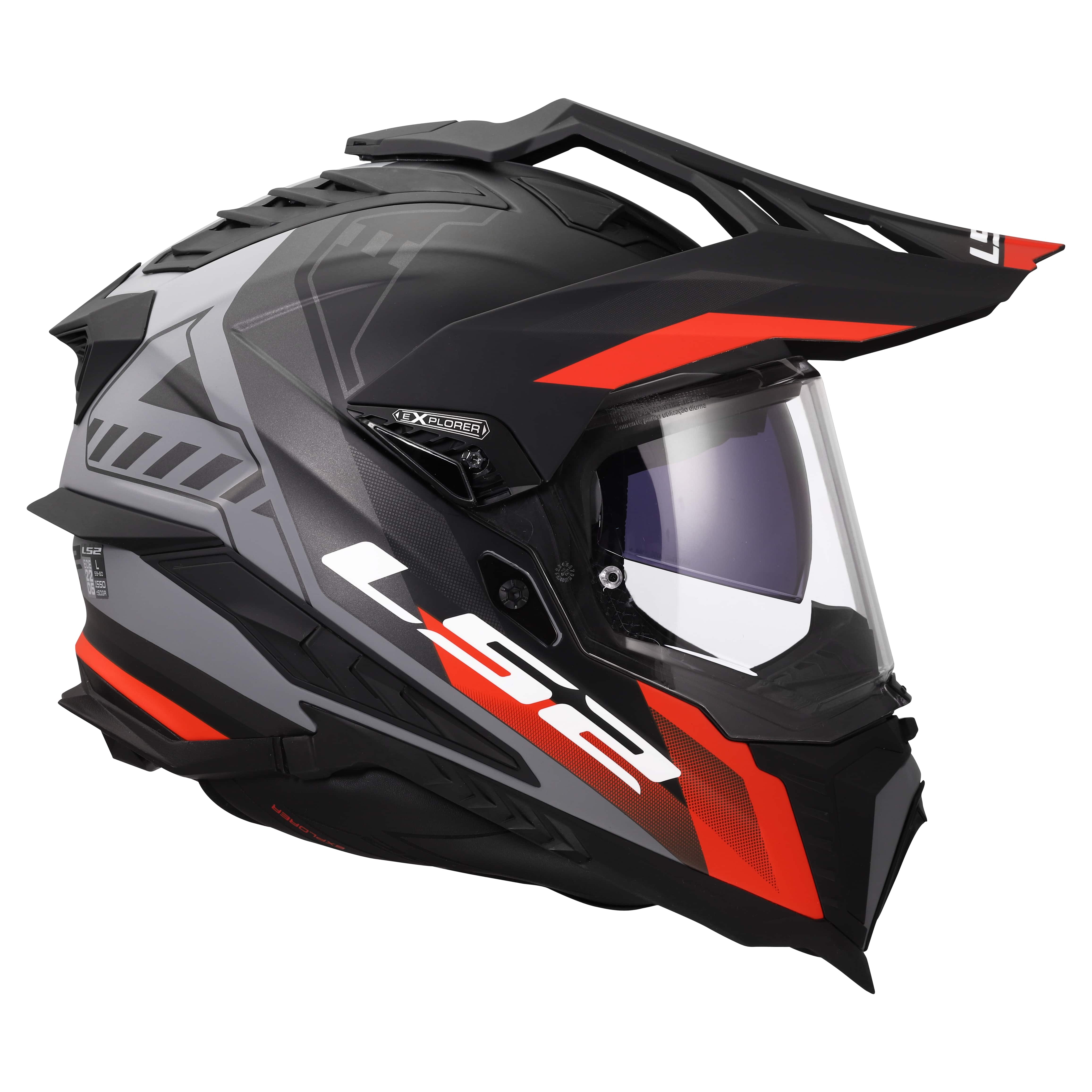 EXPLORER HEXA BLACK RED GREY MX701