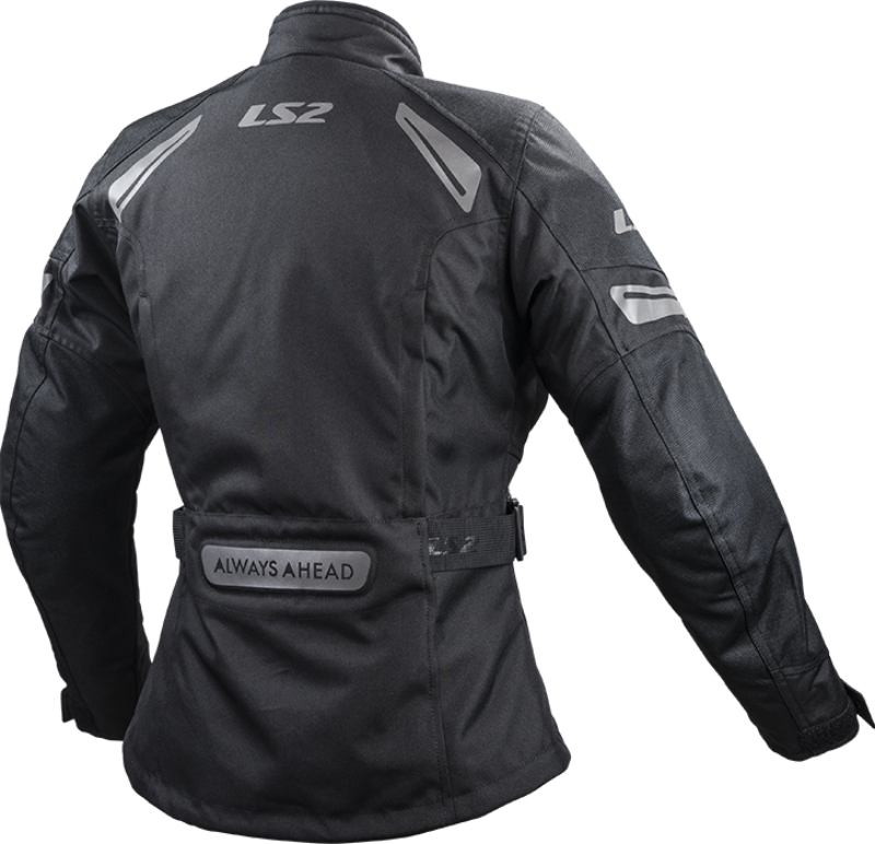 LS2 Phase Motorradjacke - Schwarz