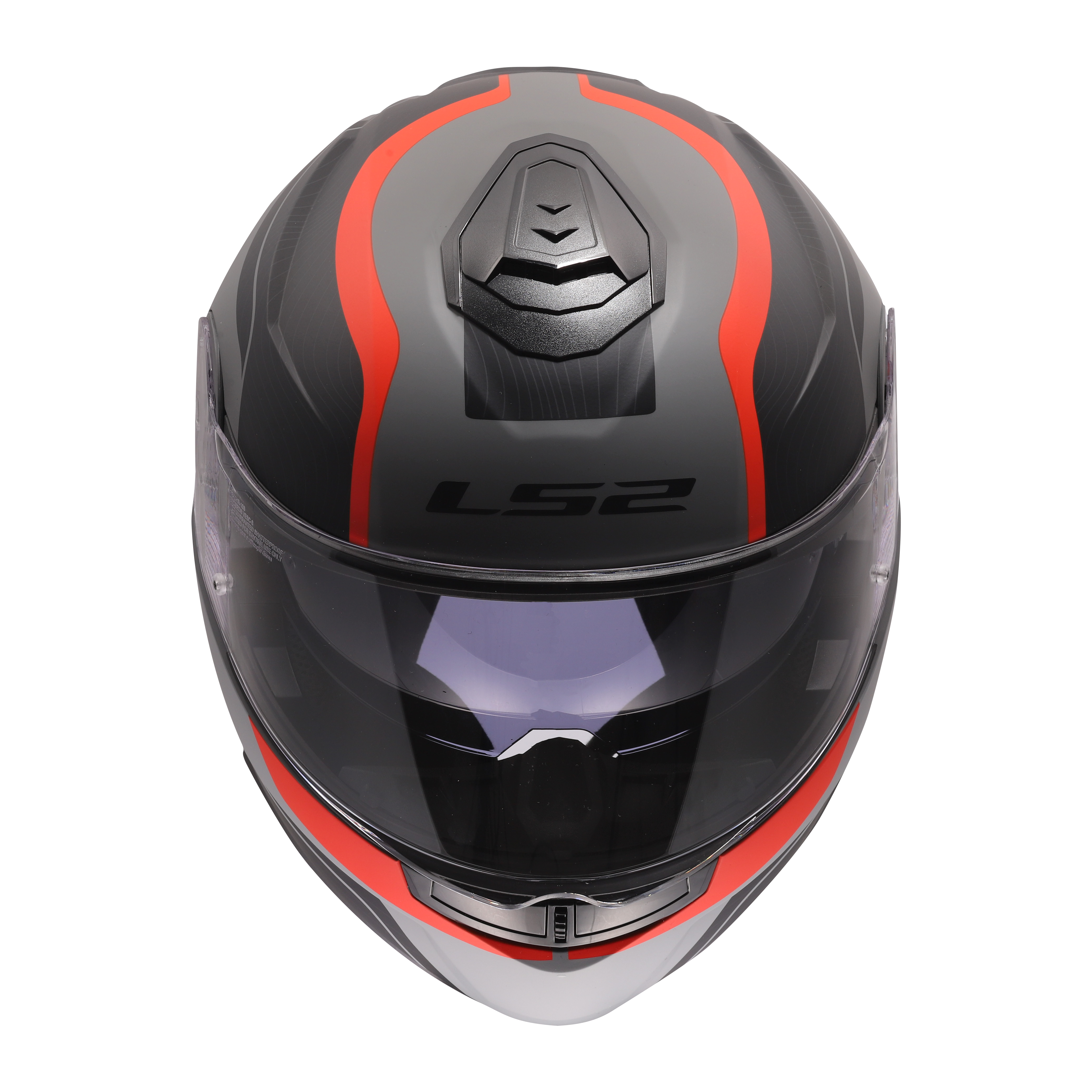 STROBE II MONZA MATT BLACK GRAY RED FF908