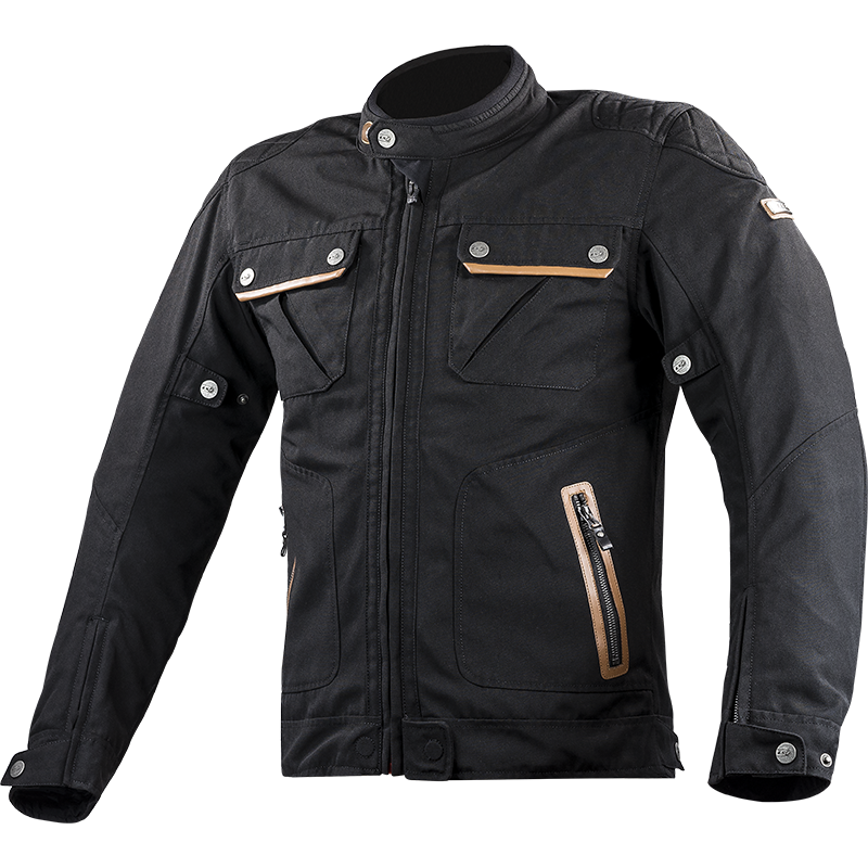 LS2 Bullet Motorradjacke - Schwarz