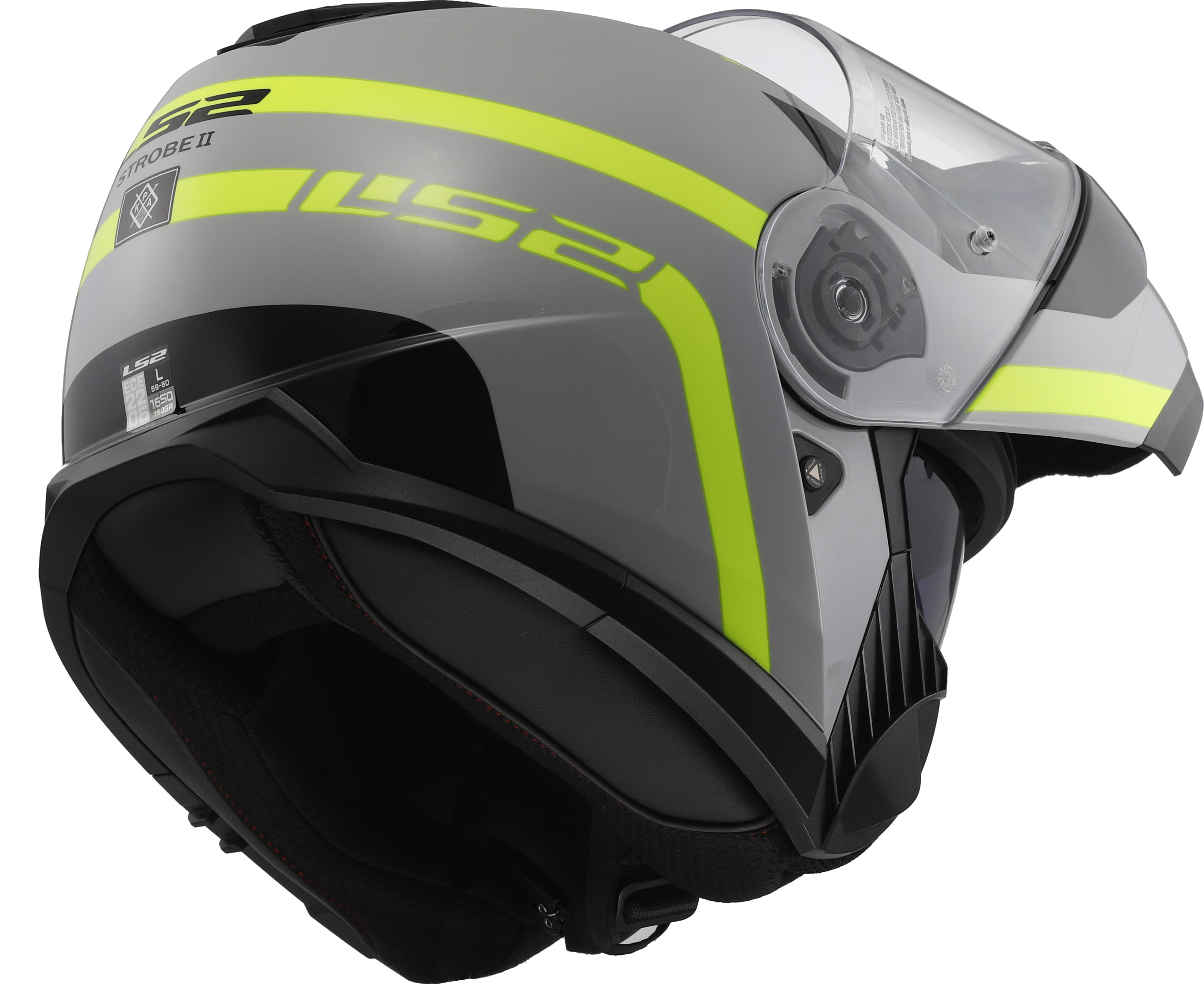 STROBE II AUTOX GLOSS GREY H-V YELLOW
