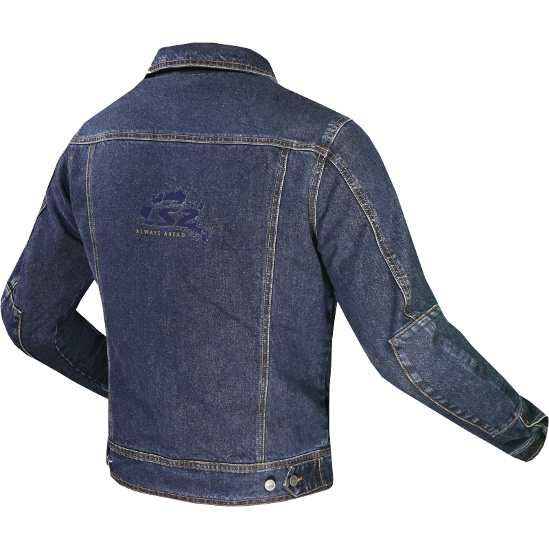LS2 Oaky Motorradjacke - Dunkel Blau