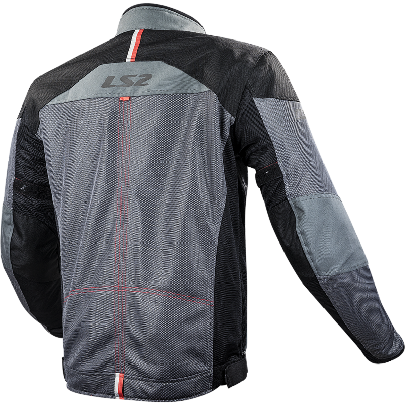 LS2 Alba Motorradjacke - Dunkel Grau