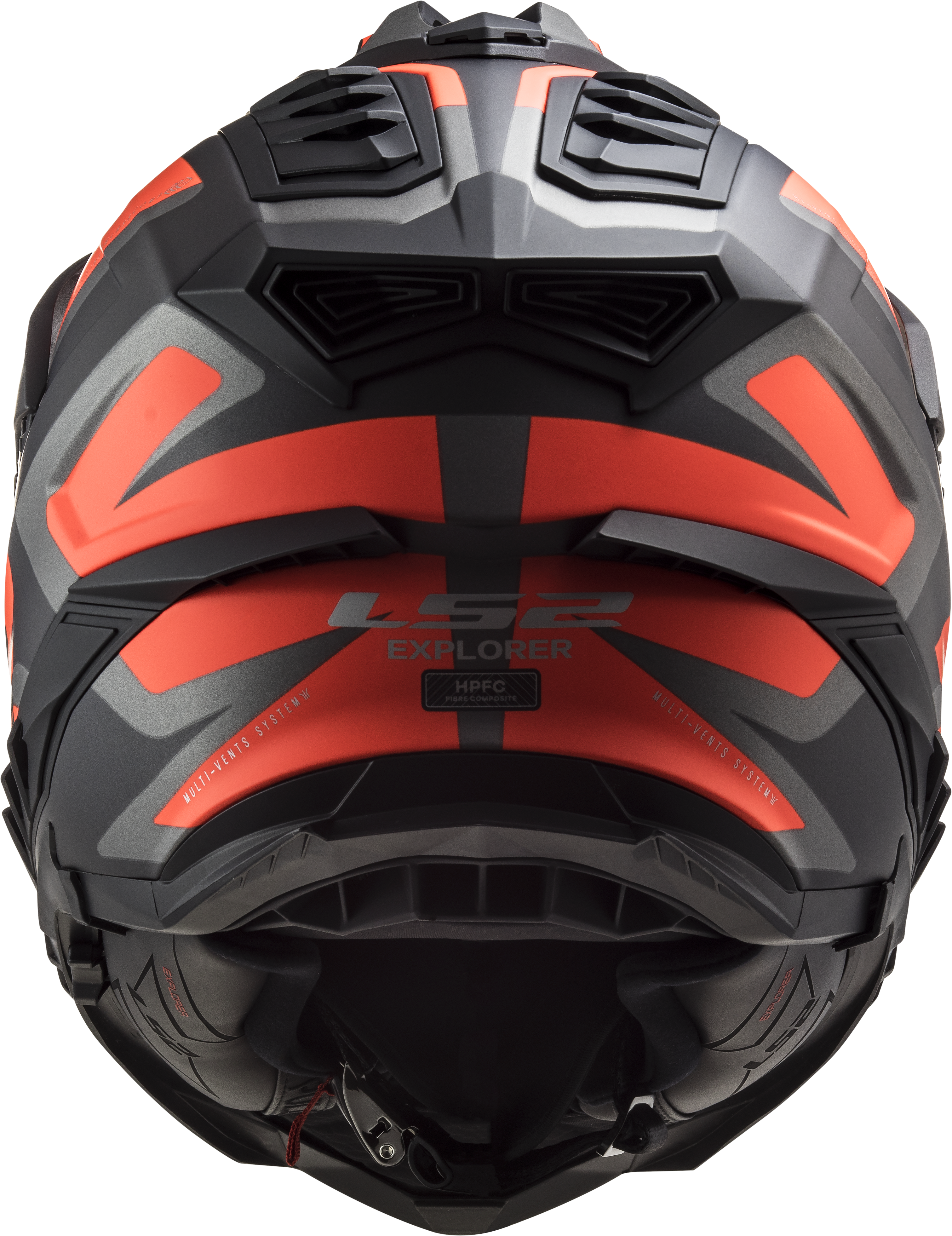 EXPLORER ALTER MATT BLACK FLUO ORANGE MX701