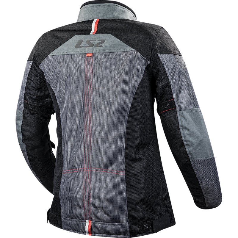 LS2 Alba Motorradjacke - Dunkel Grau