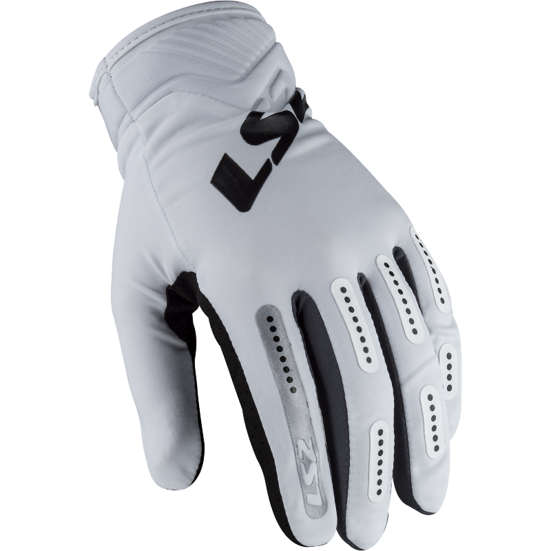 LS2 Bend Motorradhandschuhe - Weiß Gau
