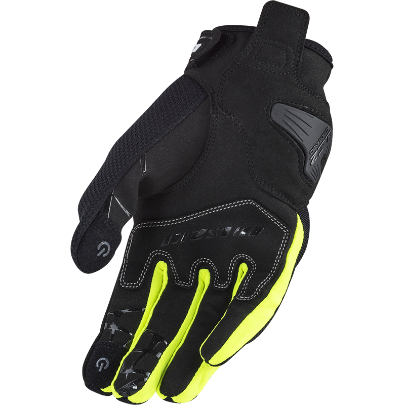 LS2 Dart II Motorradhandschuhe - Schwarz H-V Gelb