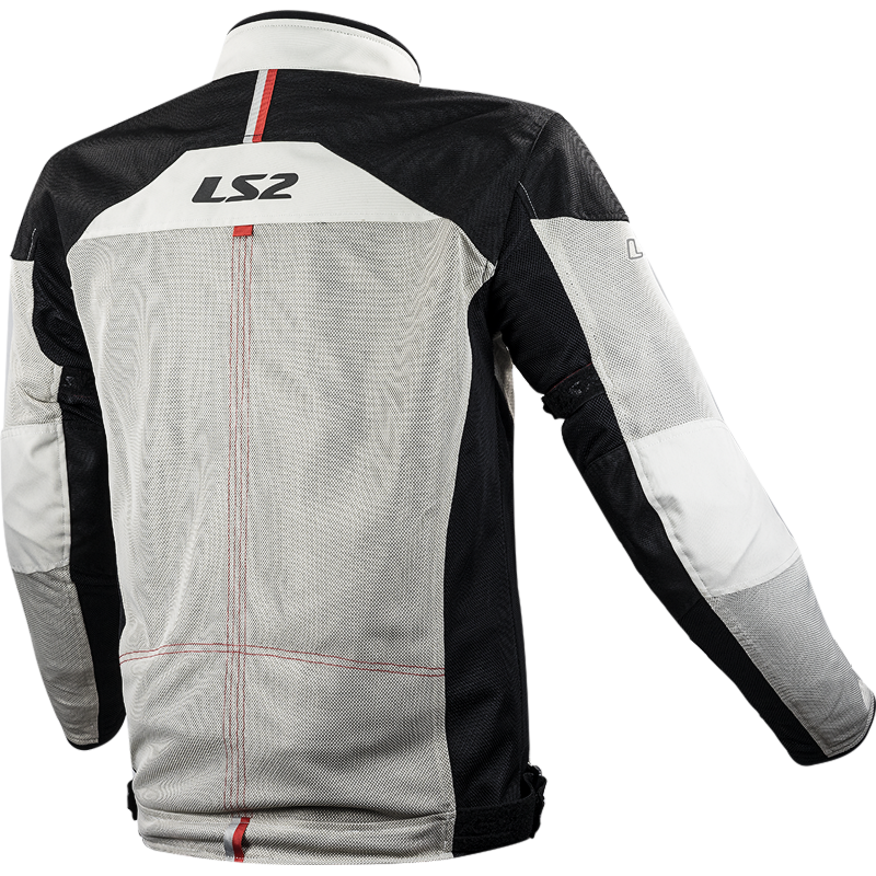 LS2 Alba Motorradjacke - Hell Grau