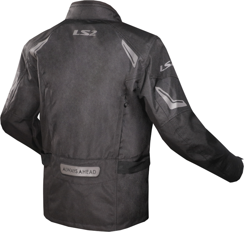 LS2 Phase Motorradjacke - Schwarz