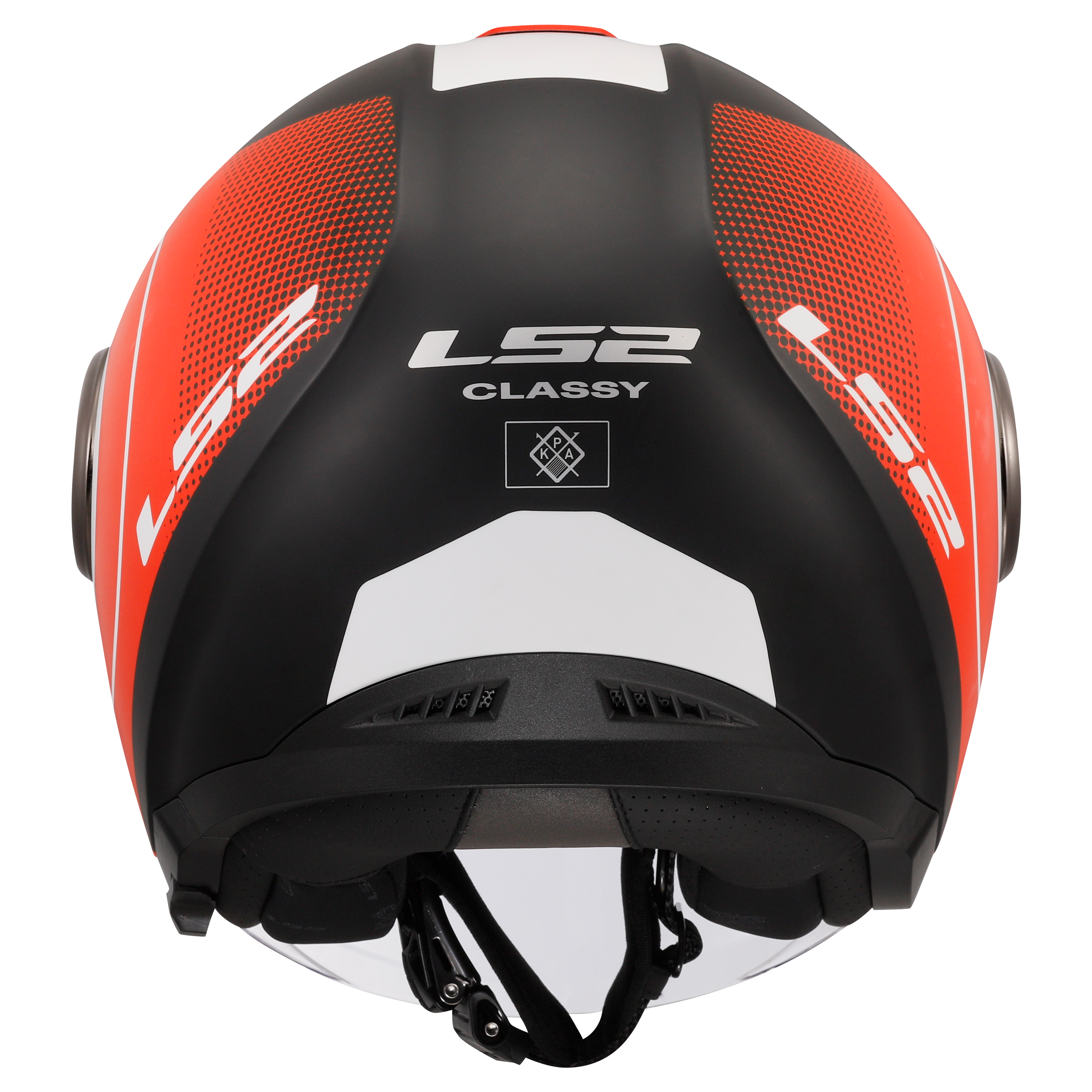 CLASSY DISKO MATT BLACK RED WHITE