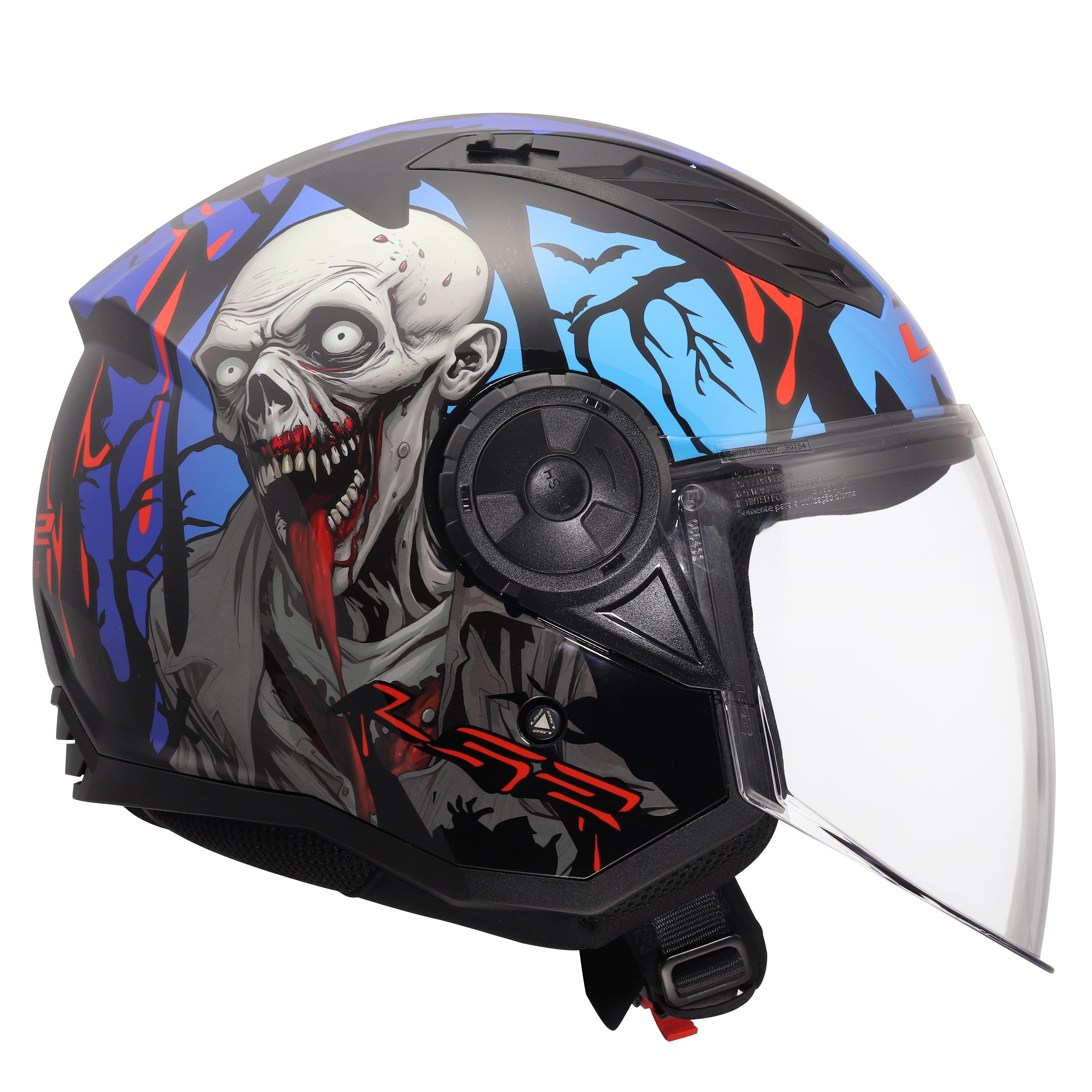 AIRFLOW II ZOMBIE II BLACK RED BLUE OF616